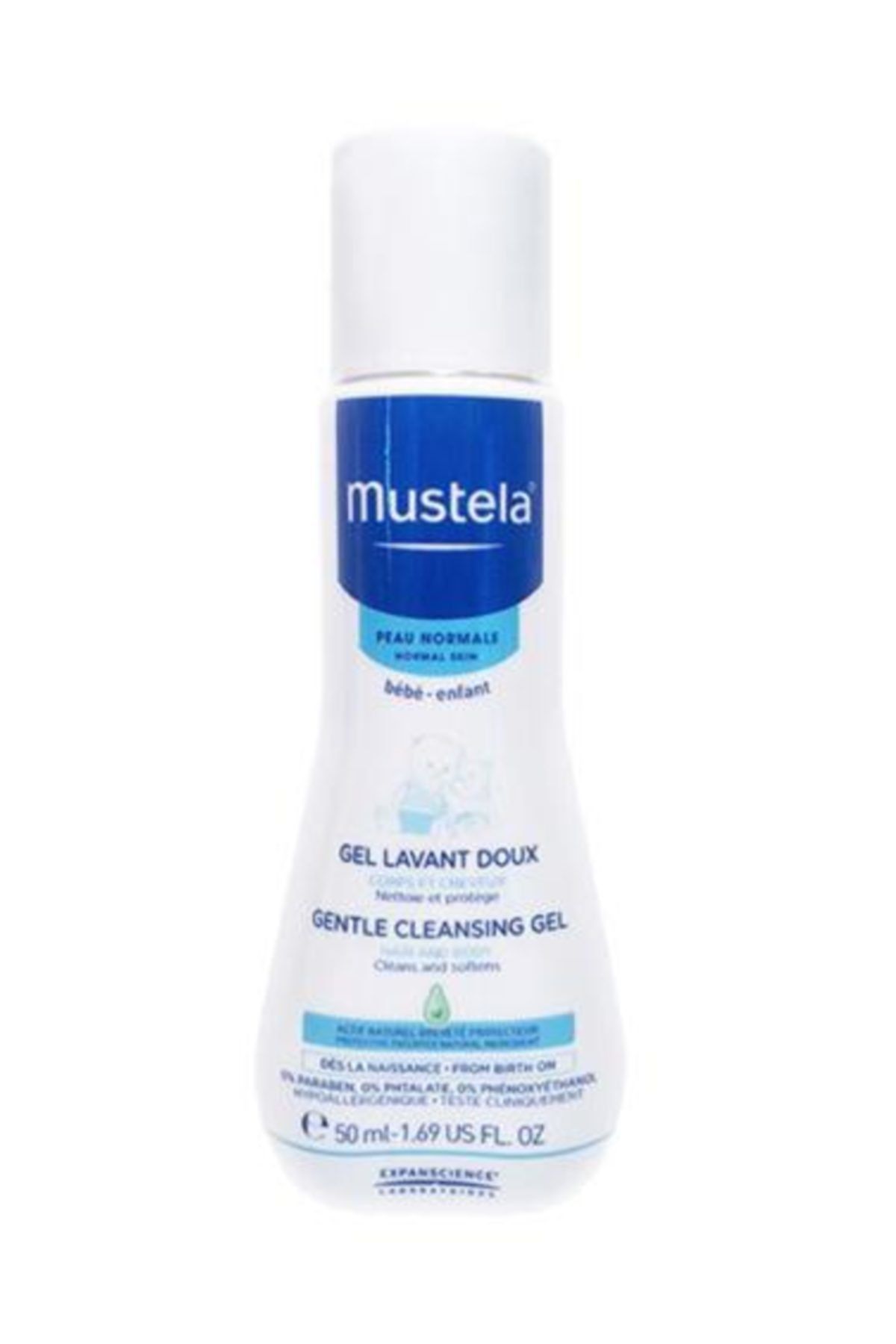 Mustela Gentle Cleansing Yenidoğan Şampuanı 50 Ml