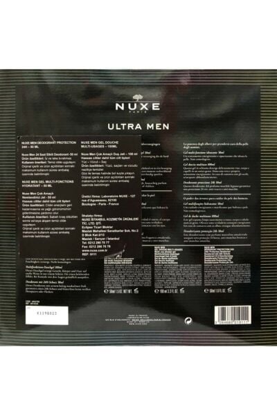 Nuxe Ultra Men Erkekler Için Nemlendirici Bakım Seti