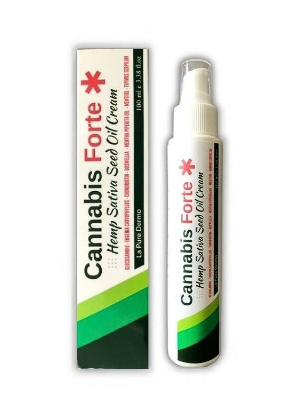 La Pure Dermo Cannabis Sativa Seed Oil Cream 100ml Masaj Kremi