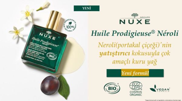Nuxe Huile Prodigieuse Neroli Çok Amaçlı Kuru Yağ 100 Ml