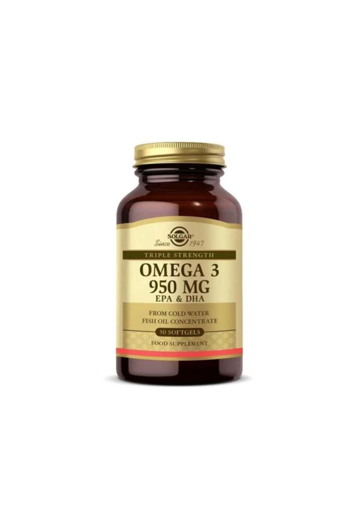 Solgar Omega-3 950 Mg 50 Kapsül