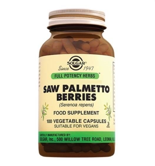 Solgar Saw Palmetto Berries (100 Kapsül)