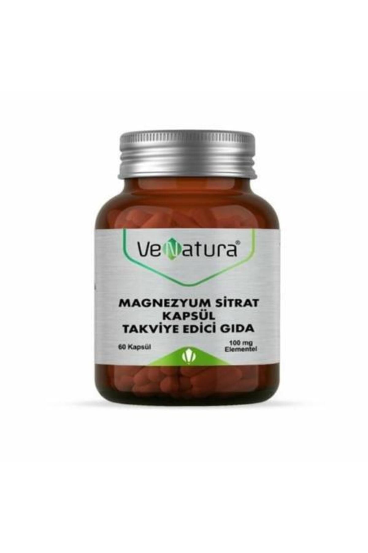 Venatura Magnezyum Sitrat 60 Kapsül