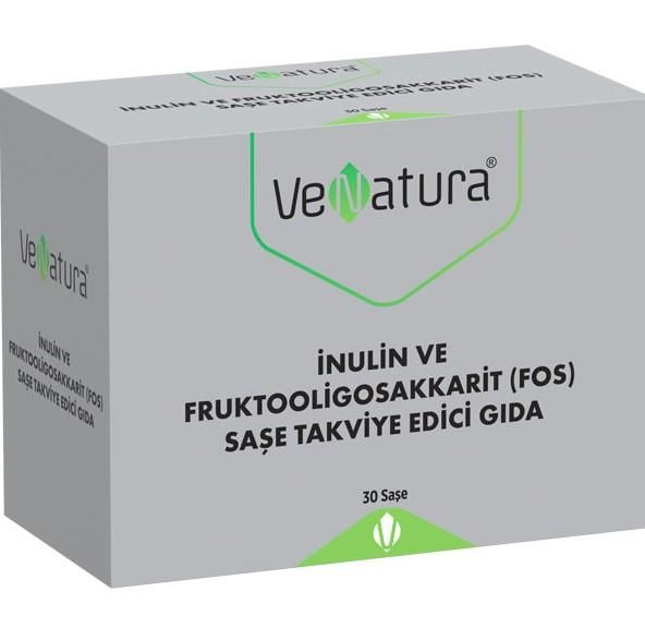 Venatura Inulin Ve Fruktooligosakkarit (FOS) 30 Saşe