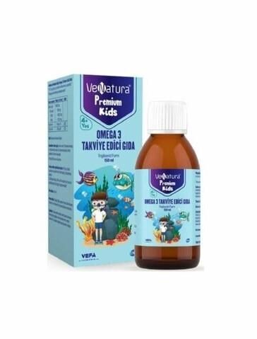 Venatura Premium Kids Omega 3 Şurup 150 ml