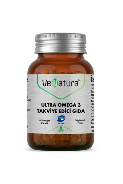 Venatura Ultra Omega-3 30 Yumuşak Kapsül
