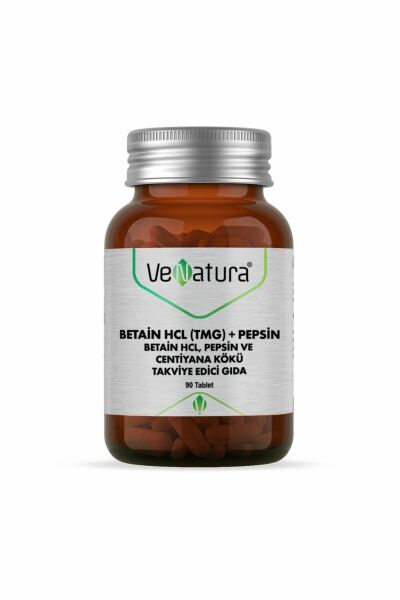 Venatura Betain Hcl Pepsin Ve Centiyana Kökü 90 Tablet