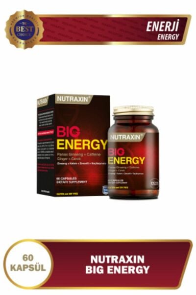 Nutraxin Big Energy Vitamin Takviyesi 60 Tablet