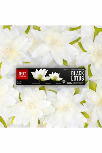 Splat Diş Macunu Black Lotus 4 Ton Beyaz 75 ml