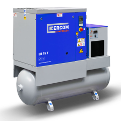 ER7T Vidalı Kompresör - 500 Litre  - 7,5Kw