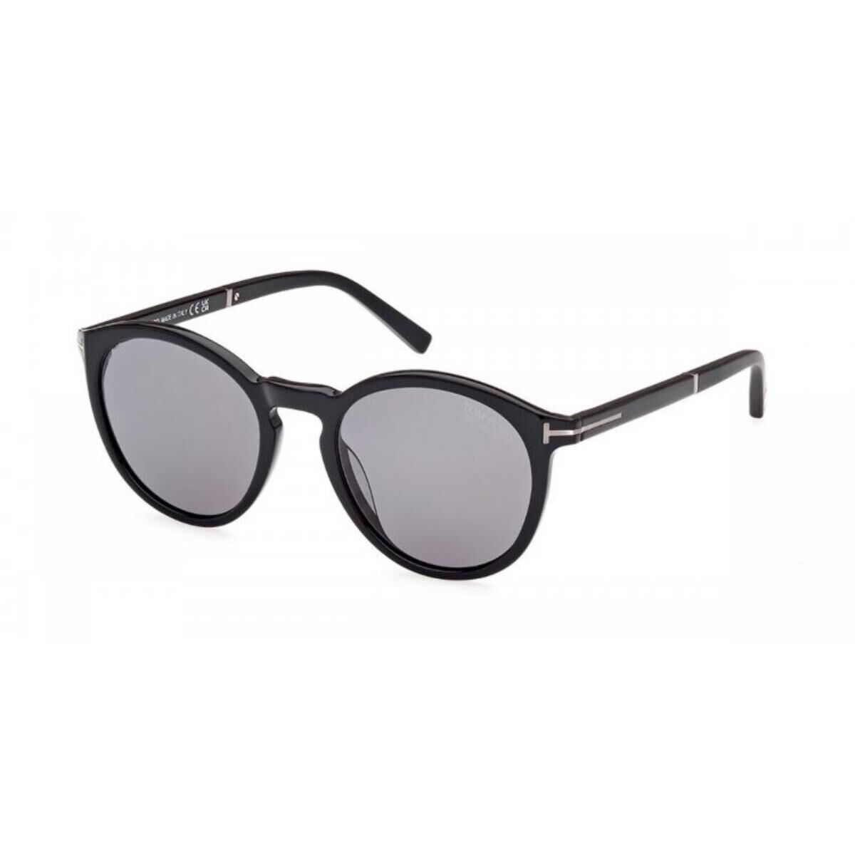 Lunettes De Soleil Tom Ford TF 625 01D - Noir, Verres Gris Polarisés, Taille 53-20, Authentiques Neuves