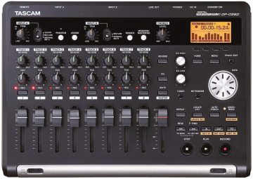 Tascam DP-03SD Digital PortaStudio Taşınabilir 8-Kanal Dijital Multitrack Kaydedici / Ses Kayıt Cihazı