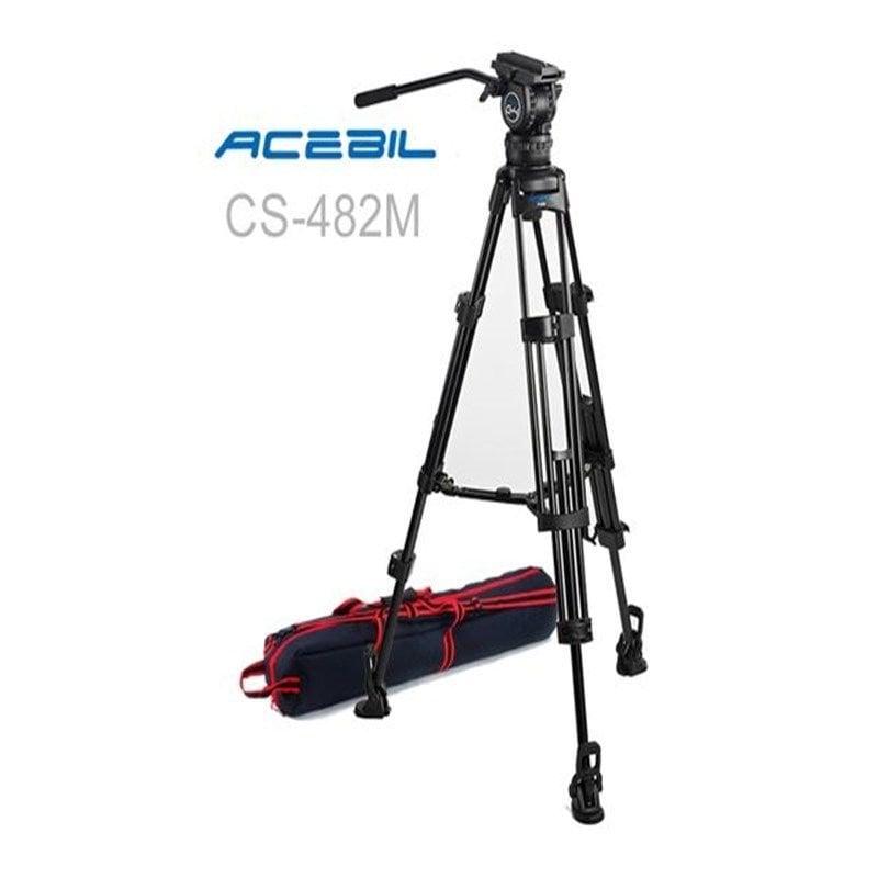 Acebil CS-482M /HC-100 Özel Metal Çantalı Üst Seviye Tripod