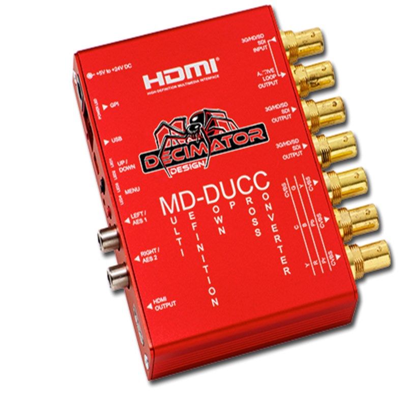Decimator  MD-DUCC Multi-Definition Down Up Cross Converter