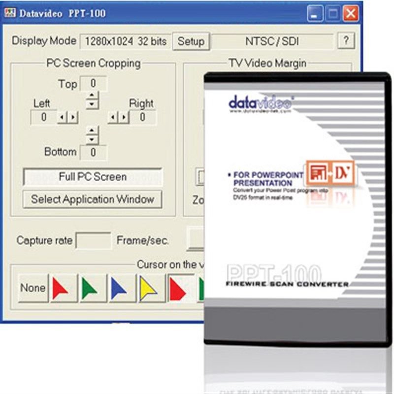 Datavideo PPT-100 VGA to SDI - DV Scan Conversion Yazılımı