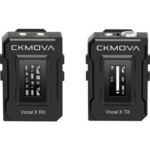 CKMOVA Vocal X V1 3.5mm Çıkış 2.4GHz  Kablosuz Mikrofon