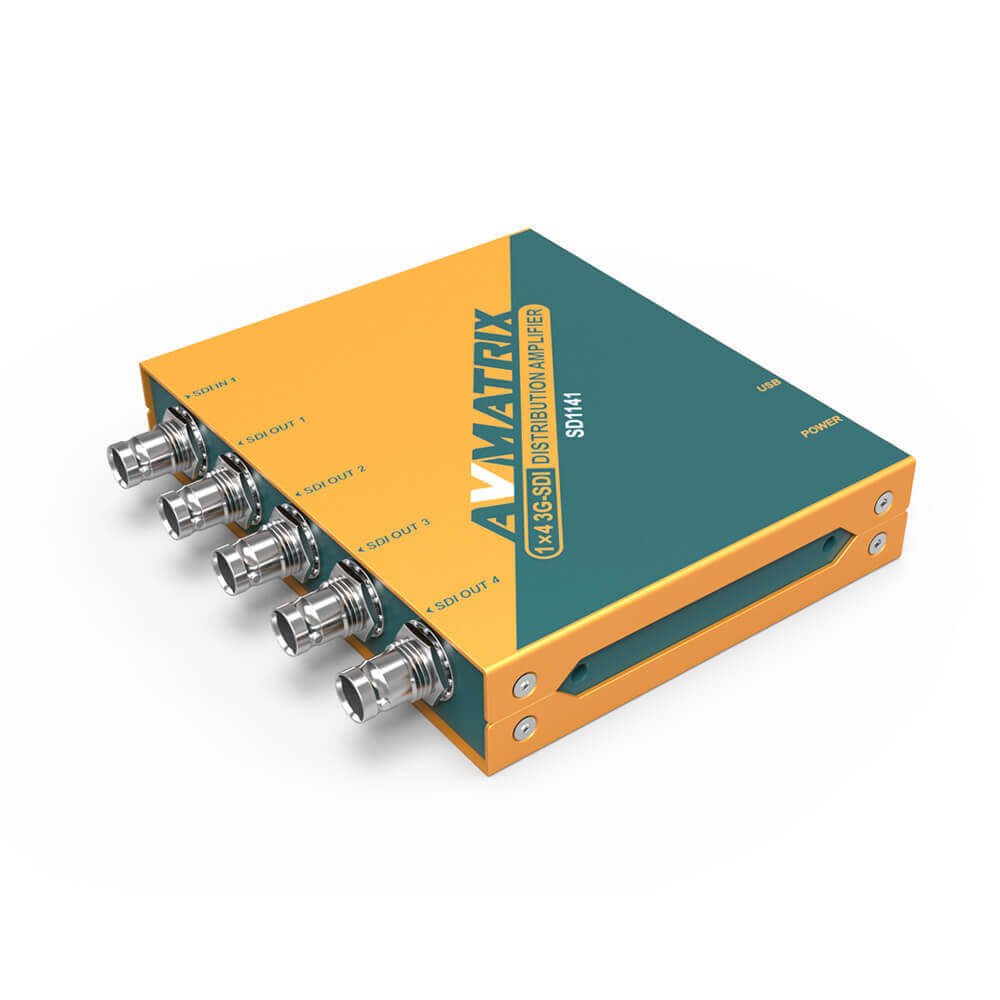 AVMatrix SD1141 1x4 3G-SDIDistribution Amplifier