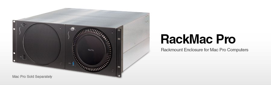 RackMac Pro - 4U Rack Kit for 1 Mac Pro, 2nd Optional