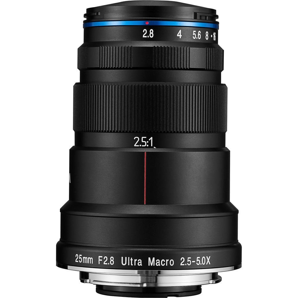 Laowa 25mm f/2.8 2.5-5X Ultra-Macro Canon EF Mount Lens