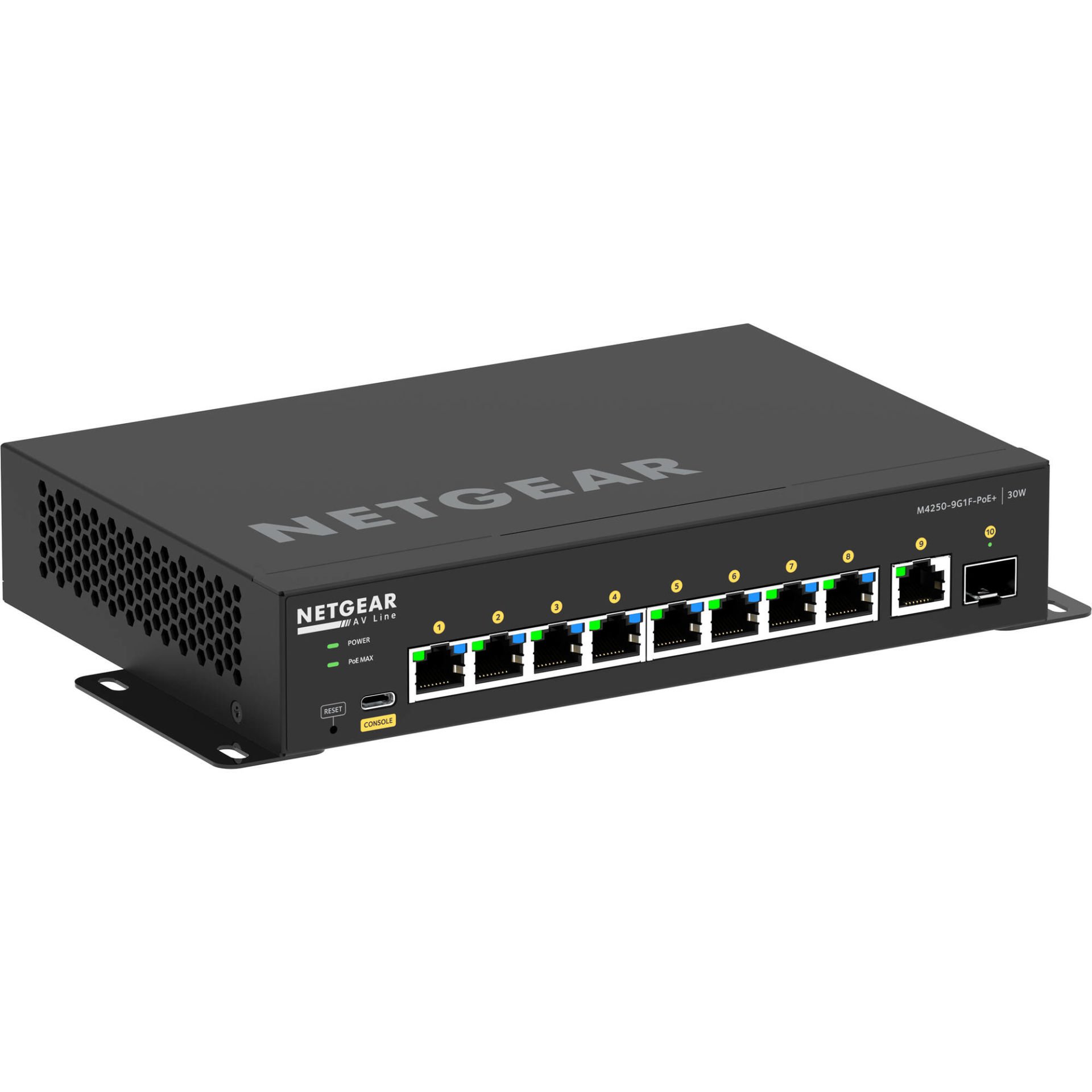 Netgear 8x1G PoE+ 110W 1x1G and 1xSFP Managed Switch