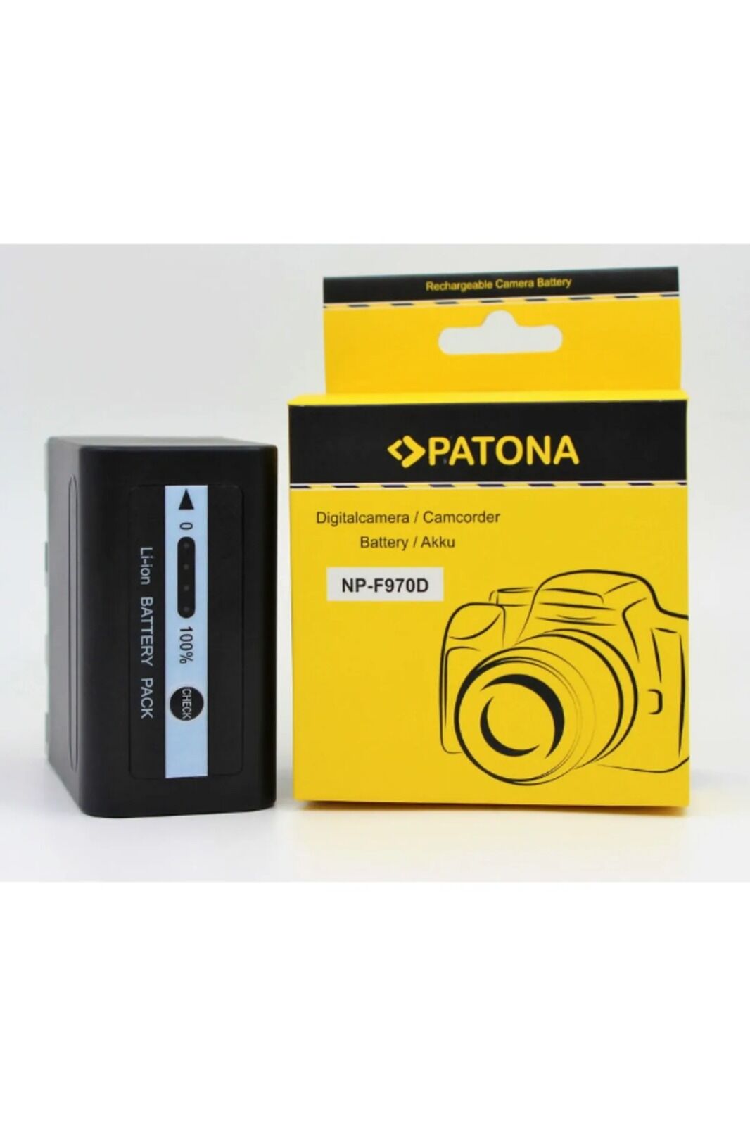 Patona batarya Sony NP-F970D 7800mAh