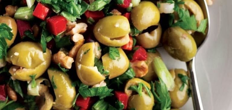 Daha Önce Hatay Usulü Zeytin Salatası Yediniz Mi?