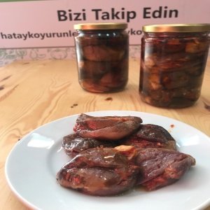 Mekdüs Zeytinyağlı Patlıcan Cevizli Meze