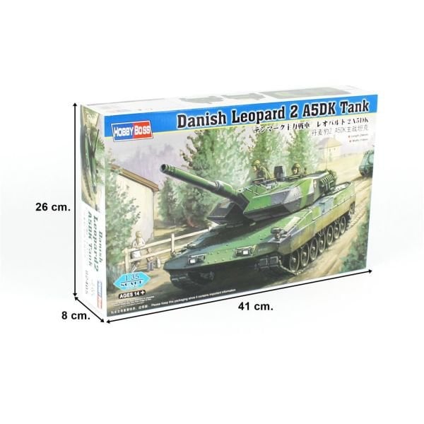 HobbyBoss 82405 1/35 Ölçek, Danish Leopard 2A5DK Tank, Plastik Model kiti