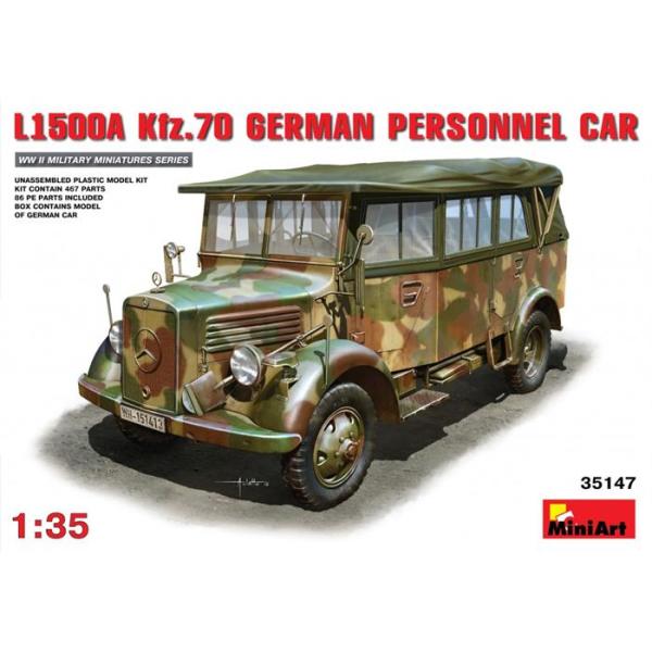 MiniArt L1500A (Kfz.70) Alman Personel Arabası