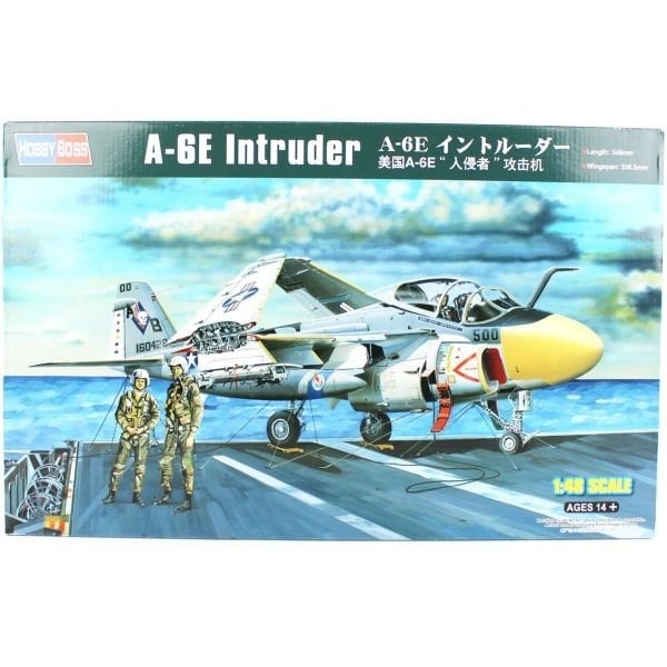 HobbyBoss 81709 1/48 Ölçek, A-6E Intruder, Savaş Uçağı, Plastik Model kiti