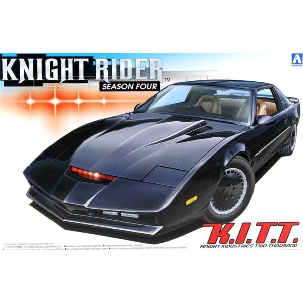 Aoshima 04130 1/24 Ölçek, Knight Rider 2000 Season 4, Plastik Model kiti