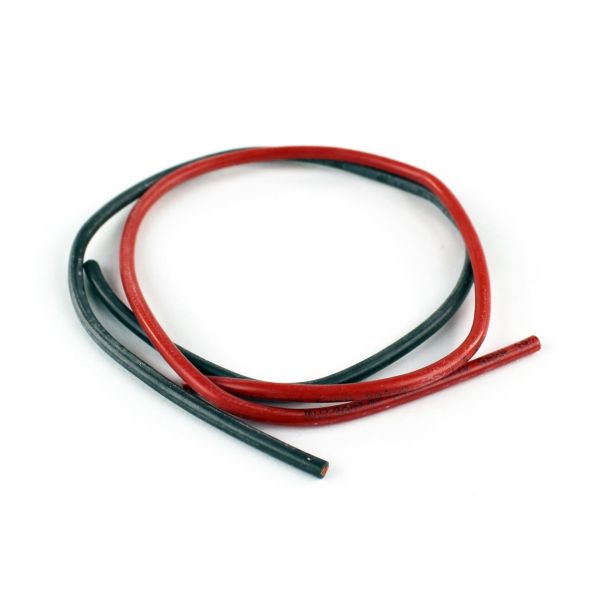 2 X 16 AWG ( 1.5 MM ) SİLİKON KABLO, 2 X 25 CM.