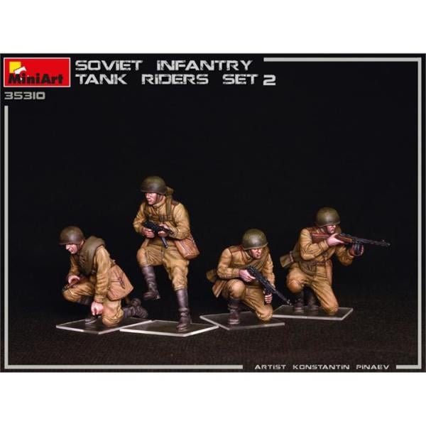 MiniArt Sovyet Tankçı Piyade Erleri Set II