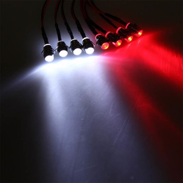 GoolRC 8 li Led Işık Sistemi (5mm) 5-6V