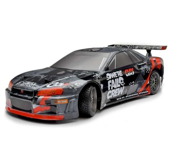 HPI 1/10 E10 Drift Fail Crew Nissan Skyline R34 GT-R