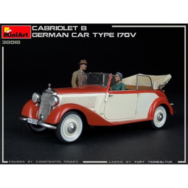 MiniArt 170V Cabriolet B Alman Arabası