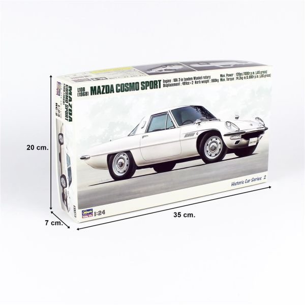 Hasegawa HC2 21102 1/24 Ölçek, Mazda Cosmo Sport L10B, Otomobil, Plastik Model kiti