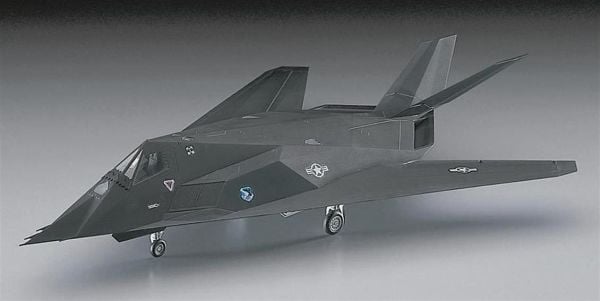 Hasegawa E1 531 1/72 Ölçek, F-117A Nighthawk, Savaş Uçağı, Plastik Model kiti