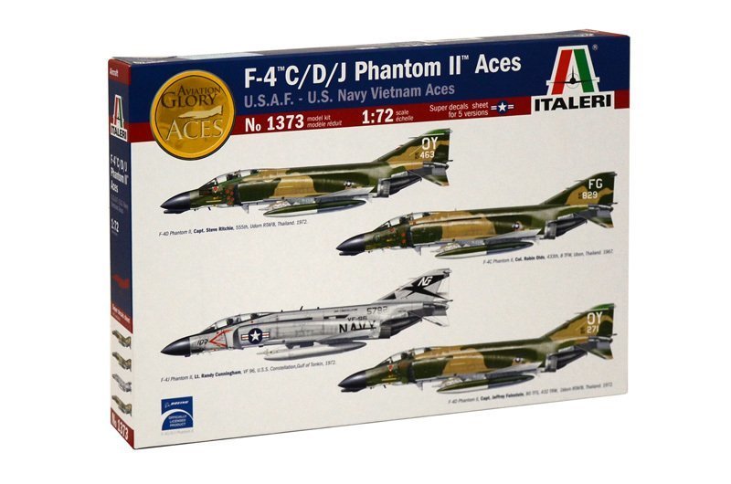 F-4 C/D/J PHANTOM II ACES USAF-US Navy Vietnam ACES