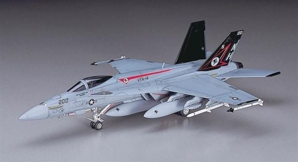 Hasegawa E19 549 1/72 Ölçek, F/A-18E Super Hornet, Savaş Uçağı, Plastik Model kiti