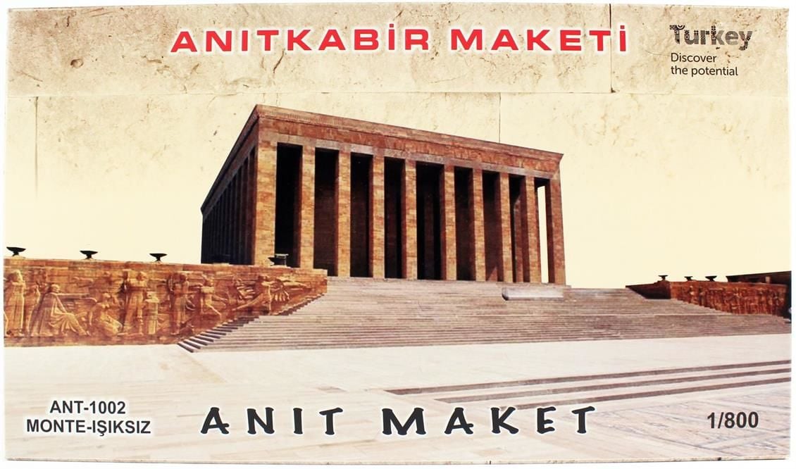 AnıtMaket ANT1002 1/800 Ölçek, Anıtkabir, Plastik Model kiti