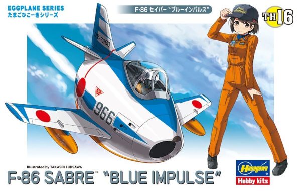 Hasegawa 60126 F-86 Sabre Yumurta Uçak Maketi ''Blue Impulse''
