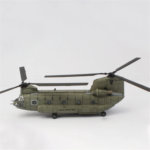 Academy12624 1/144 Ölçek, CH-47D/F/J/HC.Mk.1 (4 nations) Askeri Helikopter, Plastik Model kiti