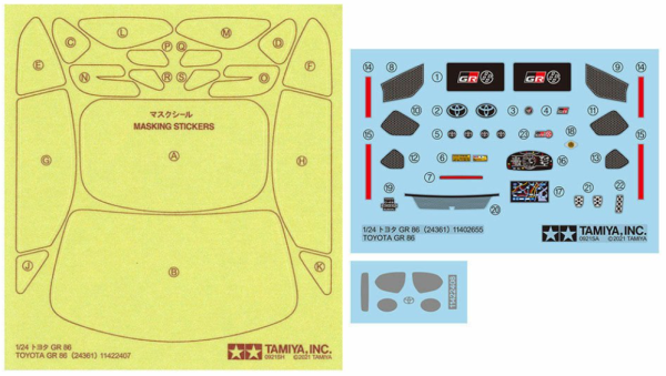 1/24 Toyota GR 86