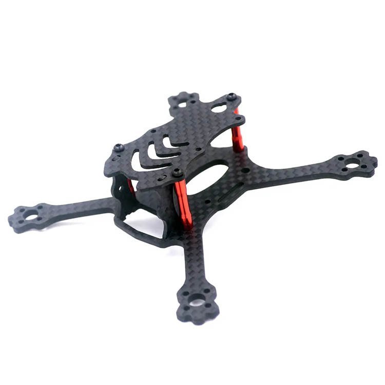 110 Mini Karbon Frame Racer Drone Frame Kit Drone Gövdesi