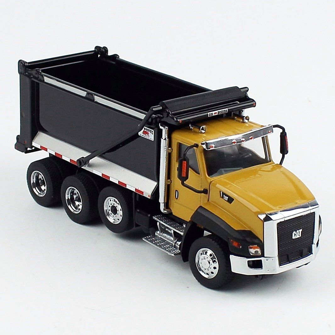 Diecast Masters 85668 1/50 Ölçek, Cat CT660 SBFA Damperli Kamyon, Sergilemeye Hazır Metal İş Makinası Modeli