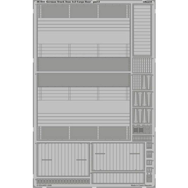 Eduard 36041 1/35 Ölçek, German Truck 3Ton 4X2 Cargo - Std.Photo