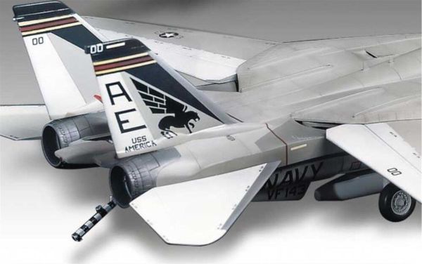 Academy 12253 1/48 Grumman F-14A Tomcat Savaş Uçağı Demonte Plastik Maketi