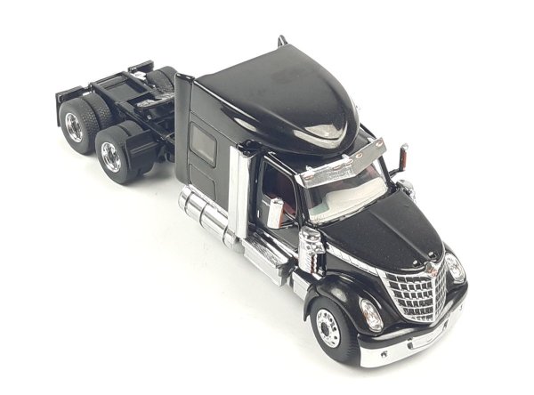 Diecast Masters 71023 1/50 International LoneStar Kabinli Çekici, Kapıları açılır, Siyah, Sergilemeye Hazır Metal Model