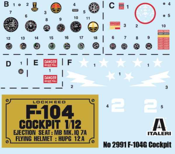 F-104G COCKPIT